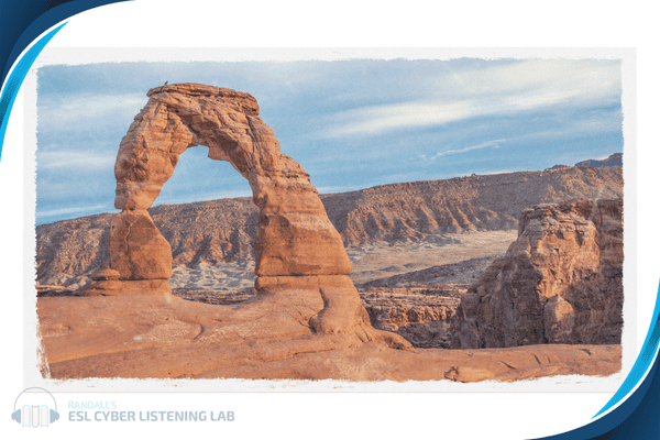 Picture of Delicate Arch from Arches National Park