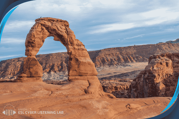 Picture of Delicate Arch from Arches National Park